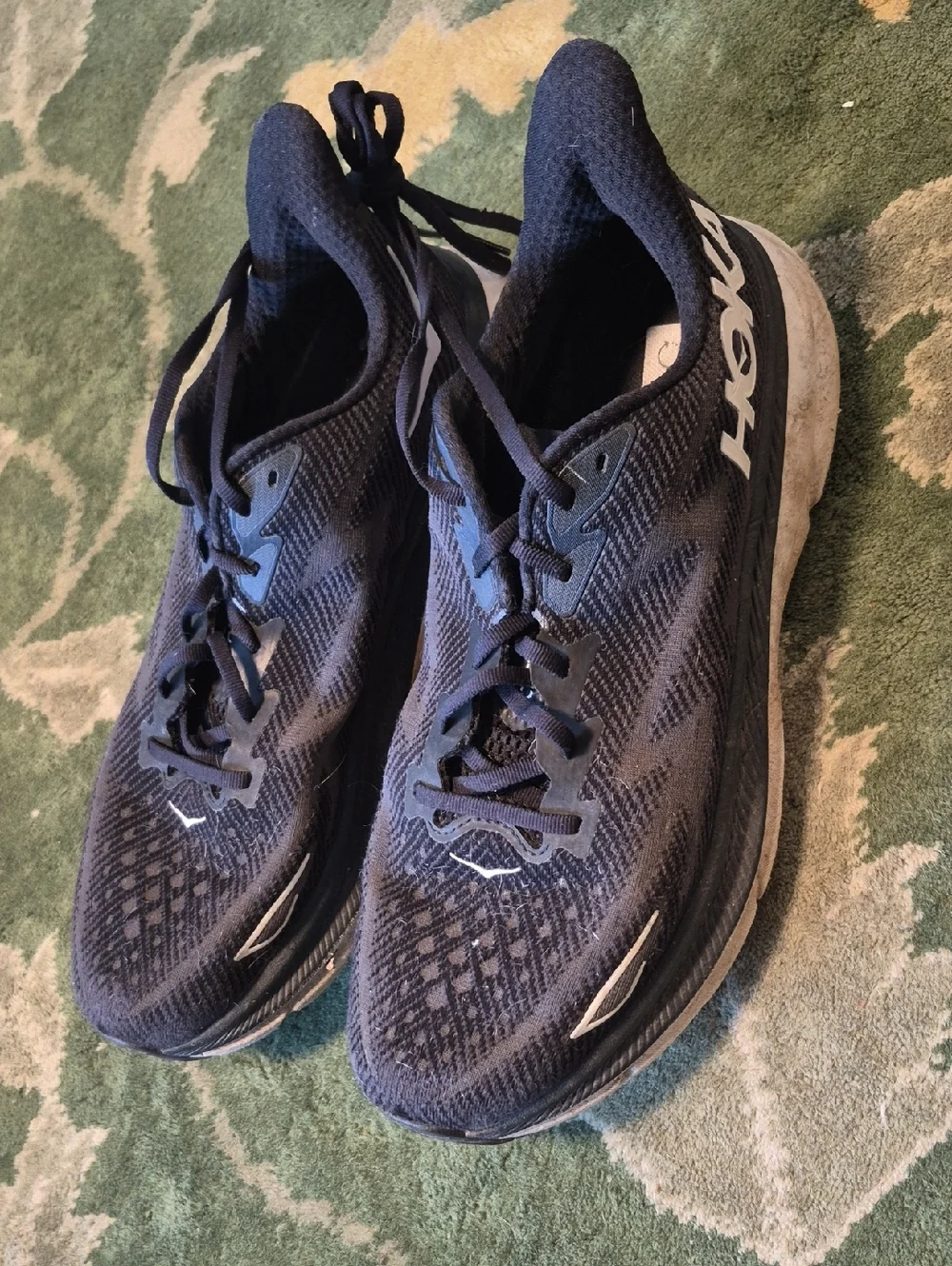 Hoka Men's Black Athletic Running Shoes
